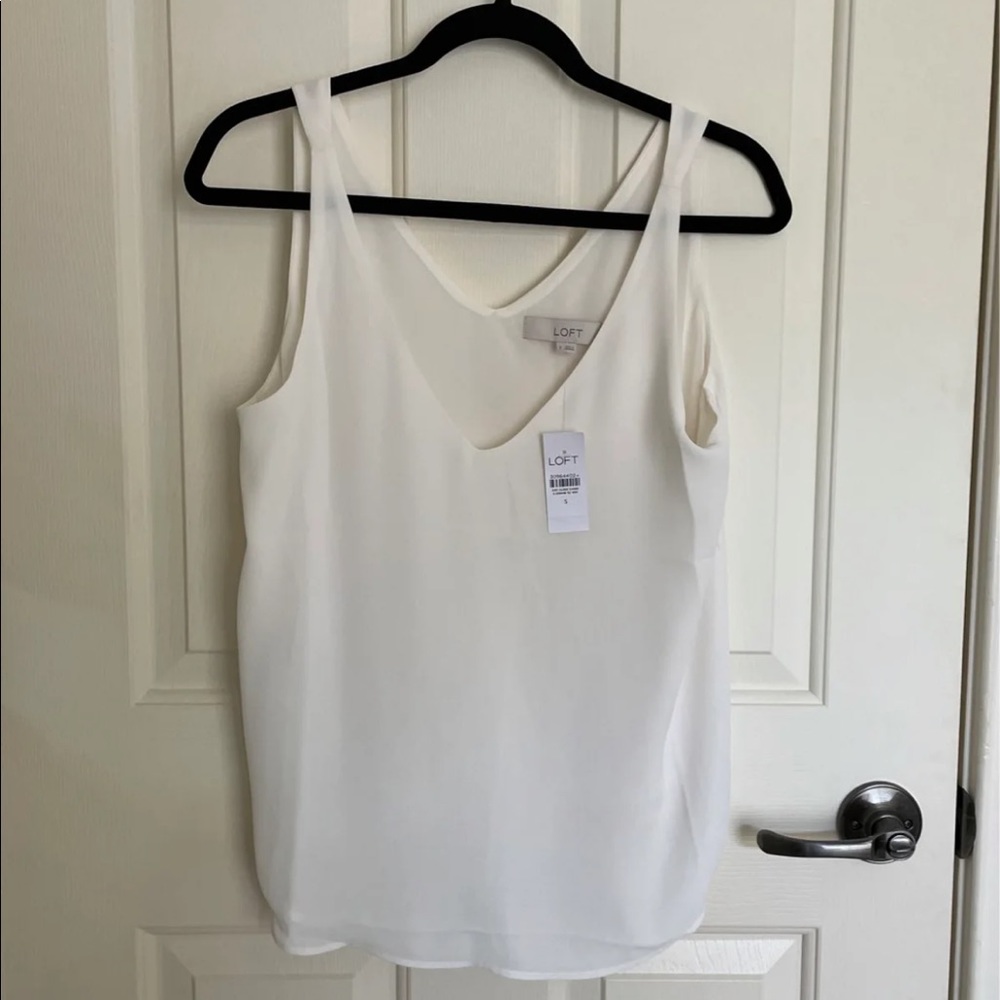 NEW loft sleeveless blouse
